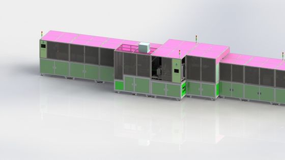 高い生産能力と専門高い安全リチウム電池の生産ライン