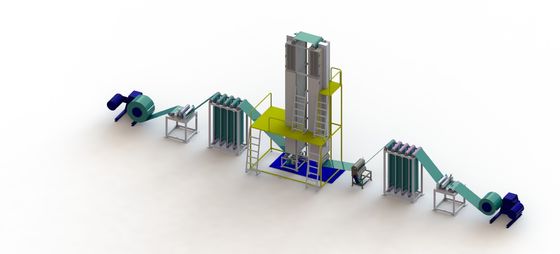 NI H電池の自動ラミネーション機械版のパルプになる生産ライン