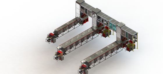 3.3mm 5.5mm電池の印刷用原版作成機械のリチウム イオン電池 アセンブリ