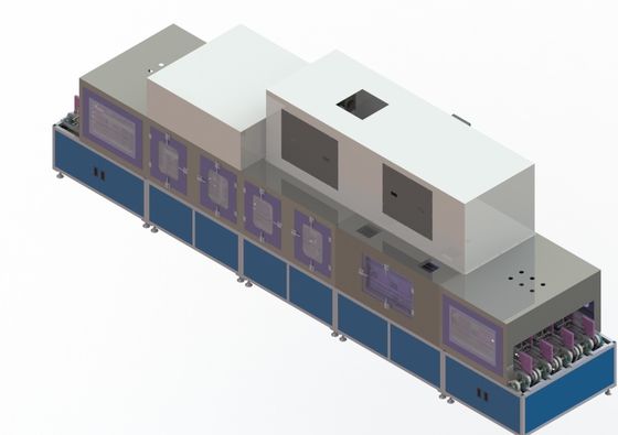 正方形電池のクリーニングのための自動リチウム イオン電池の生産ライン18PPM/Min