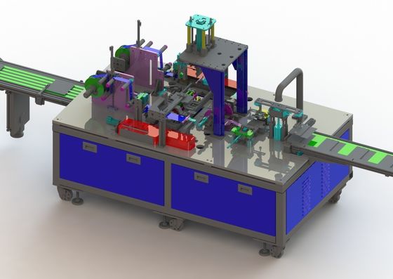 半終了するフィルムのための2000W電池のパックの一貫作業電池の粘着性があるペーパー装置