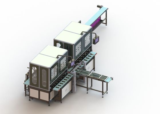 15PPMリチウム イオン電池の一貫作業倍の場所の熱い常温圧縮装置