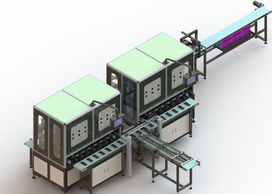 15PPMリチウム イオン電池の一貫作業、二重場所の熱い常温圧縮機械