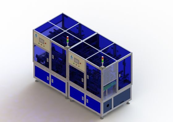 貝機械への1500KGカー・バッテリーの生産ライン正方形電池細胞の尾収録