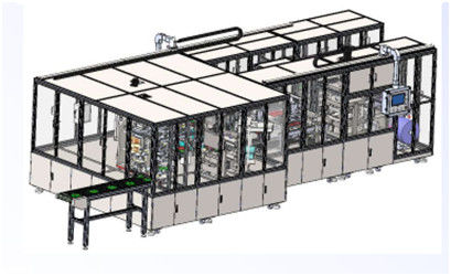 適用範囲が広い電池の自動生産ライン柔らかいパック力電池シリーズ