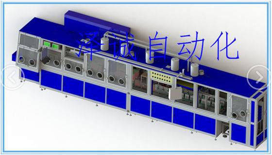 適用範囲が広い電池の自動生産ライン柔らかいパック力電池シリーズ