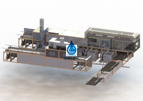 フル オート電池のクリーニングのドライヤーのリチウム電池の生産ライン