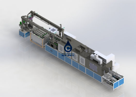 12PPMリチウム電池の生産ライン380V力電池の超音波洗剤SMC