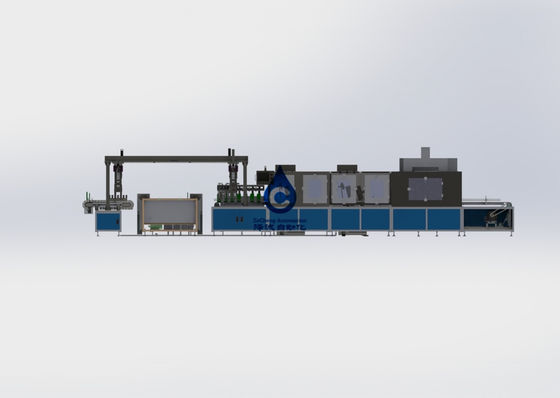 12PPMリチウム電池の生産ライン380V力電池の超音波洗剤SMC