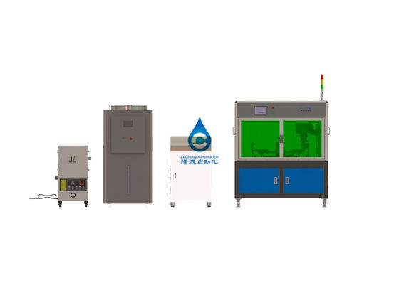 亜鉛ニッケル電池細胞のポーランド人のコラムのためのOmron PLCのレーザ溶接装置