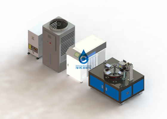 亜鉛ニッケル電池細胞のポーランド人のコラムのためのOmron PLCのレーザ溶接装置