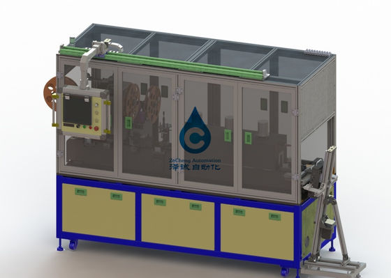 調節可能なペット ポリ塩化ビニールの袖18650のリチウム電池の生産ライン可変的な頻度