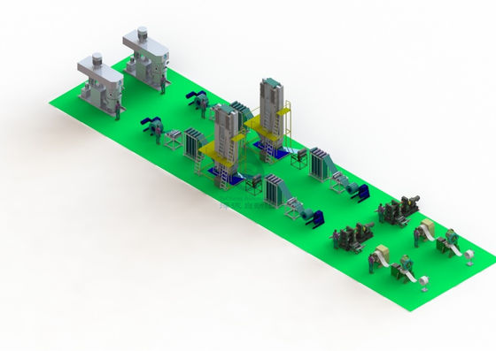CZinc -ニッケル電池、鉄-ニッケル電池、カドミウム-ニッケル電池の版の自動生産ライン