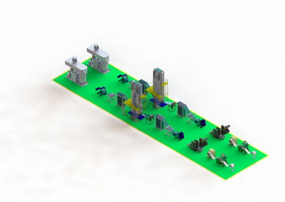 CZinc -ニッケル電池、鉄-ニッケル電池、カドミウム-ニッケル電池の版の自動生産ライン