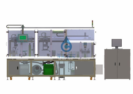 分類機械の重量を量る2.2KW李イオン電池の製造設備の塵取り外し