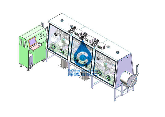 2KW 1PPMの液体の注入機械自動力電池のグローブ ボックス