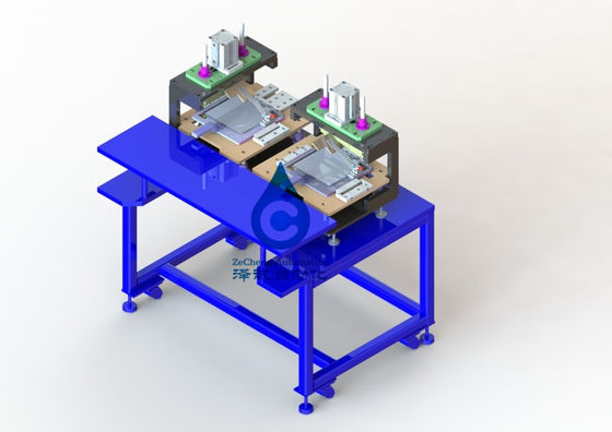 1.5 KW電池の生産設備のBule LFP電池の上の密封機械