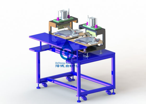 1.5 KW電池の生産設備のBule LFP電池の上の密封機械