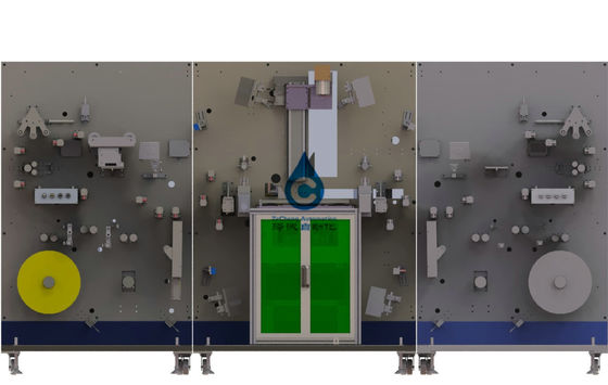 機械3kw 220Vを作る電池の磁極片タブ レーザーの打抜き機レーザー