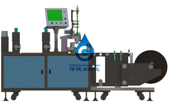 大きい電池の磁極片テープ打抜き機12PPM 380Vの自動修正