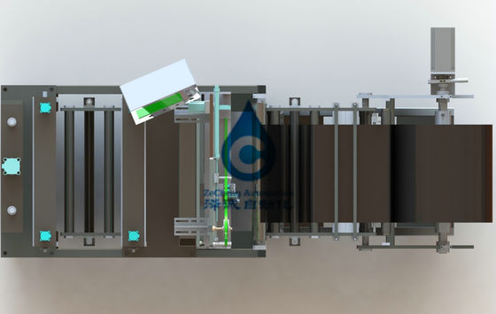 大きい電池の磁極片テープ打抜き機12PPM 380Vの自動修正