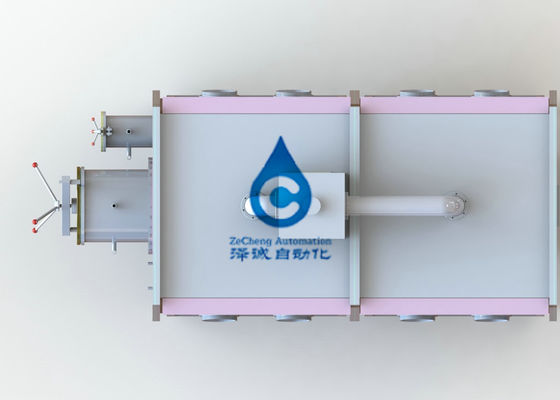 2 KW電池の生産設備2セクション不活性ガス保護箱のグローブ ボックス
